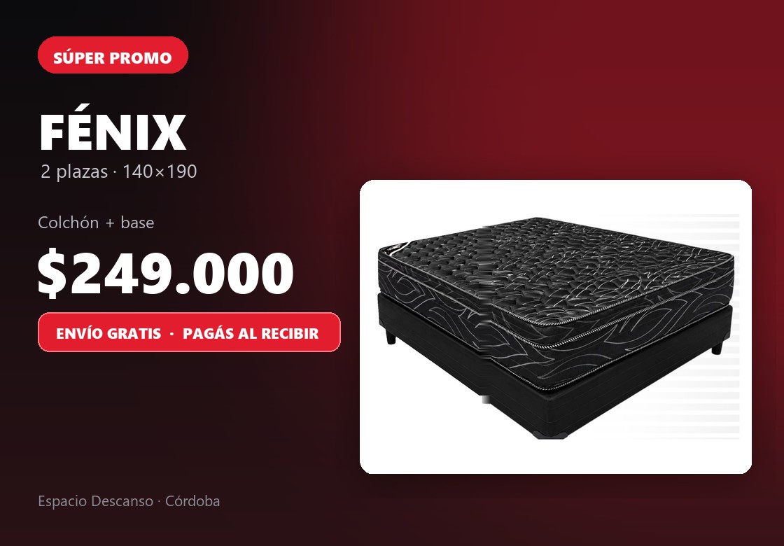 FÉNIX 2 plazas