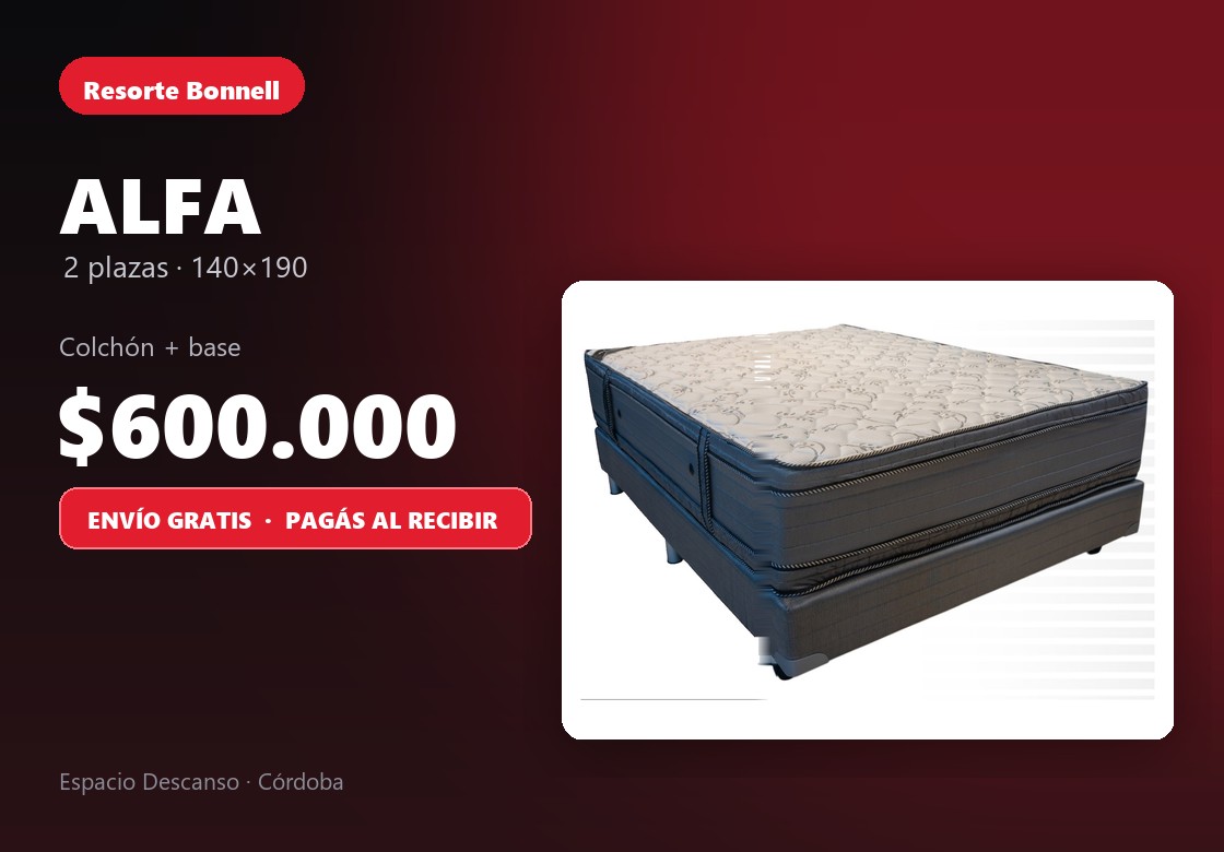 ALFA · resorte
