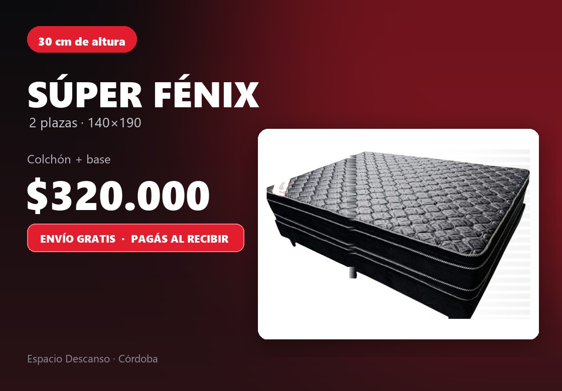 SÚPER FÉNIX 30 cm